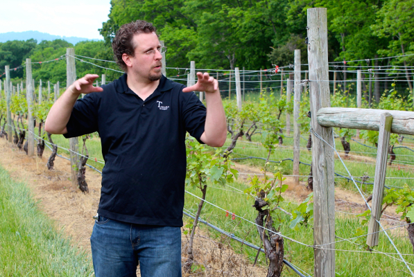 Jordan Harris of Tarara Winery