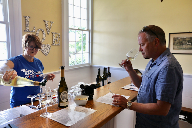 New (To Us) Wineries – Virginia Wine Time